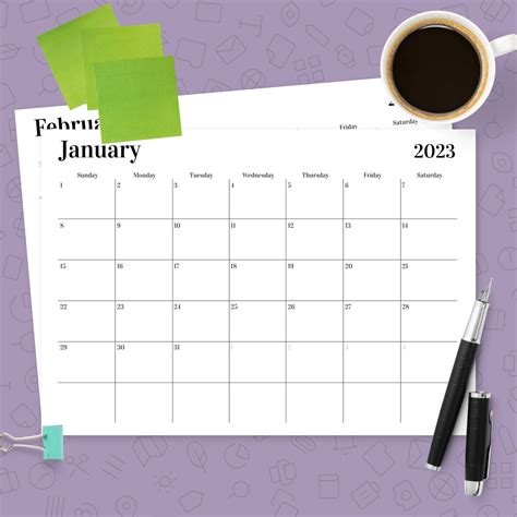 Monthly Calendar Free Printable 2022 Lined Monthly Calendars 85x11