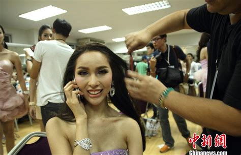 Bilder Cn Schönheitswettbewerb Für Transsexuelle In Thailand