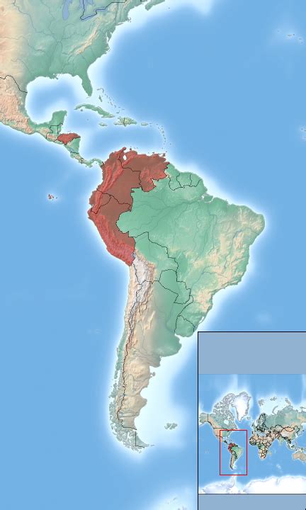 Stepmap Market Review Latin America Landkarte Für Südamerika
