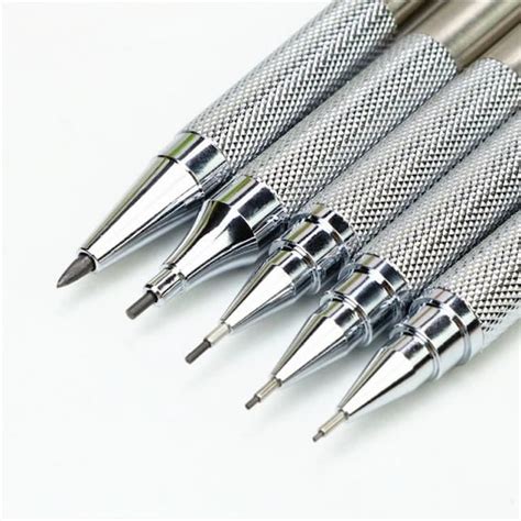 5 Pcsset Professional Metal Mechanical Pencil Art Drawing Etsy Canada