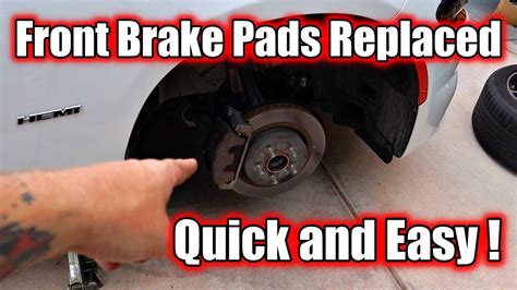 Replacing Front Brake Pads Dodge Charger Rt How To Replace