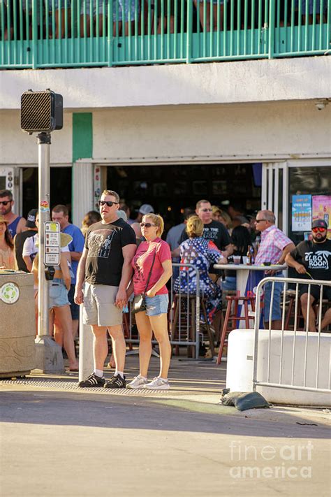 Crowds At Elbo Room On Fort Lauderdale Beach Spring Break Photograph By