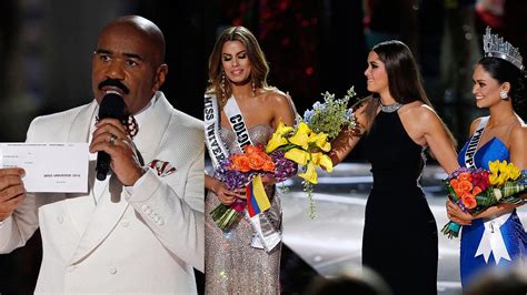 Steve Harvey Announces The Wrong Winner Of Miss Universe 2015 Youtube