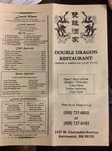 Pictures of Double Dragon Chinese Restaurant Menu