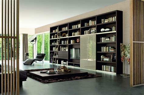 Top 10 Contemporary Living Room Bookshelves Design