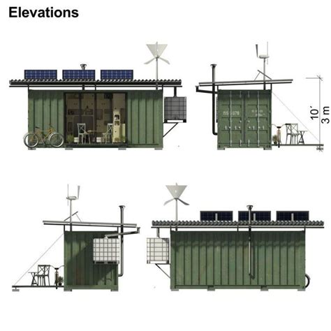 Save up to 20% on the price of new and used containers. Shipping Container Cabin Plans Julia | Shipping container cabin, Building a container home ...