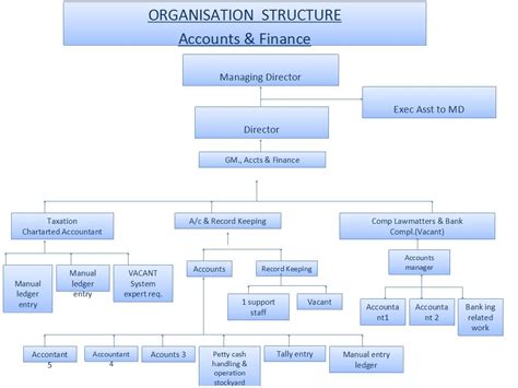 Organization Chart Ppt Template