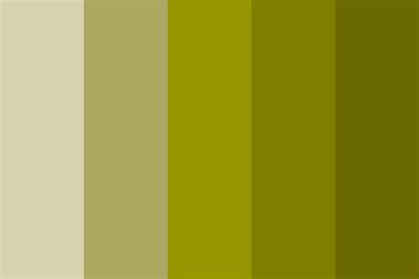 Olive Oliva Color Palette