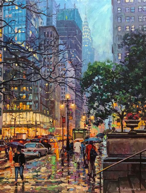 Bryant Park At 42nd Street Fine Art Giclée Of An Original Etsy City