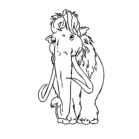 Ice Age Darling Peaches Coloring Pages : Bulk Color | Dinosaur coloring
