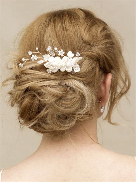 Mother Of Pearl Bridal Hair Comb Josephine Bridal Hair