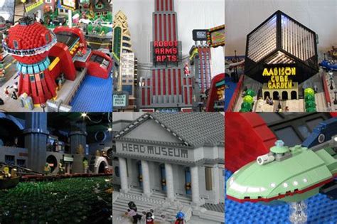 Marvel At Futuramas New New York In Lego Gizmodo Australia Lego Tv