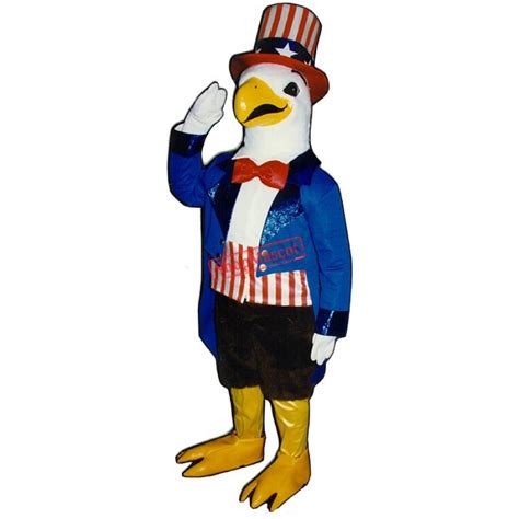American Eagle Mascot Costume | Eagle mascot, Mascot costumes, Mascot