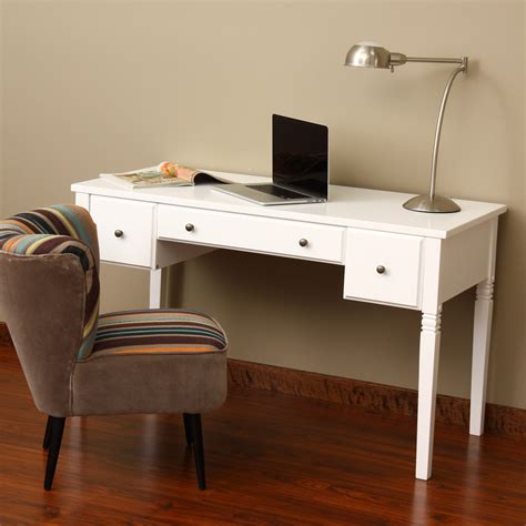 1cheap Cami White 3 Drawer Writing Desk Best Office Furniture 2015