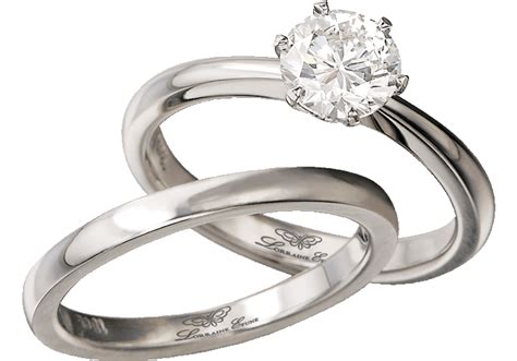 Silver Wedding Rings Png Free Logo Image
