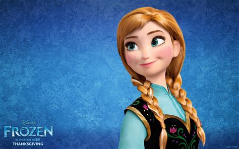 Princess Anna Frozen Hd Desktop Wallpaper Widescreen High