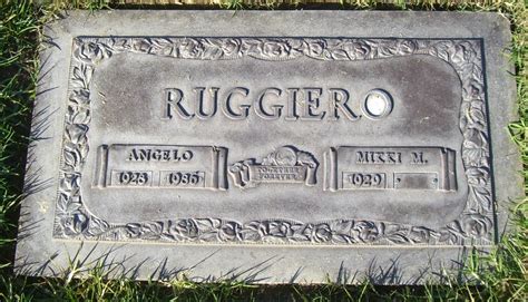 Angelo Ruggiero 1928 1986 Find A Grave Memorial