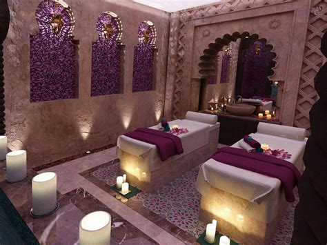 moroccan bath dubai uae on behance spa massage room spa treatment room spa room decor