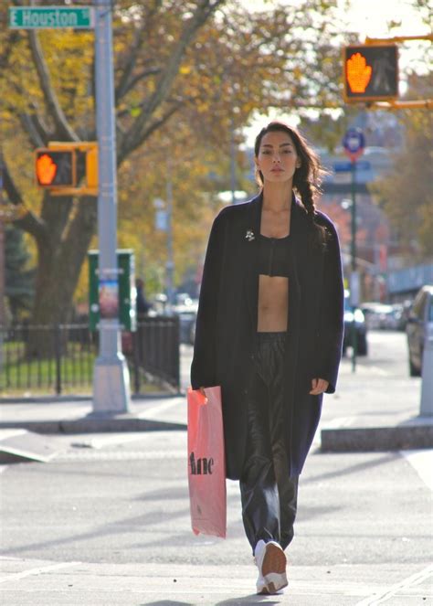 Sweat The Style Adrianne Ho Leather Jogging Pants Nike Running