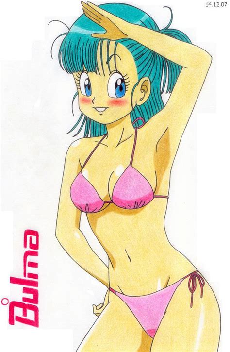 bulma in bikini 3 by worson2009 on deviantart