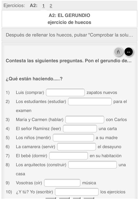 Spanish Language Learning Worksheets