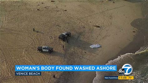 Womans Body Washes Ashore Venice Beach Abc7 Los Angeles
