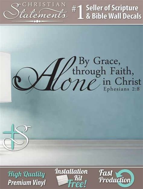 Items Similar To By Grace Alone Through Faith Alone In Christ Alone