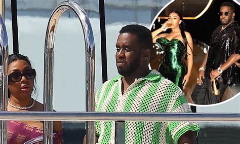 Diddy 53 Joined By Girlfriend Yung Miami 28 As They Celebrate New Years Day In Saint Barts