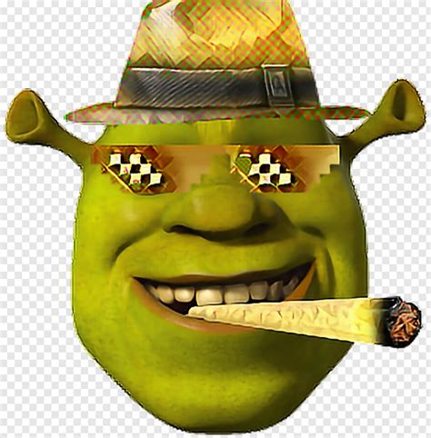 Mlg Shrek Dank Memes Transparent Background Hd Png Download 1024x1024 4617501 Png Image