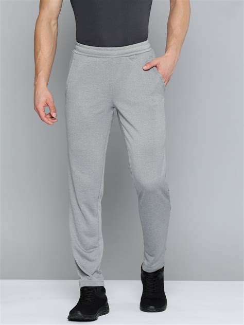 Alcis Men Grey Melange Solid Track Pants Aamtradm00020702 S