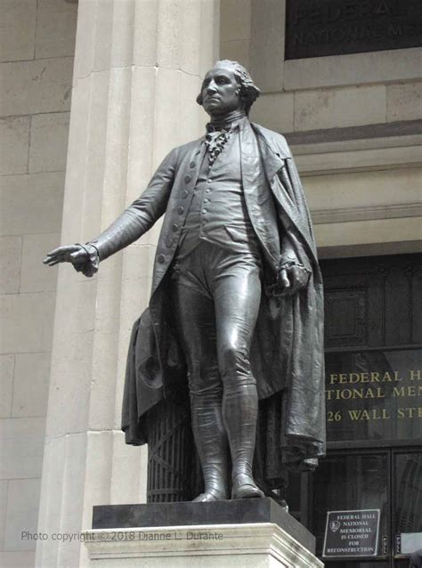 George Washington By John Quincy Adams Ward Wall Street Dianne L