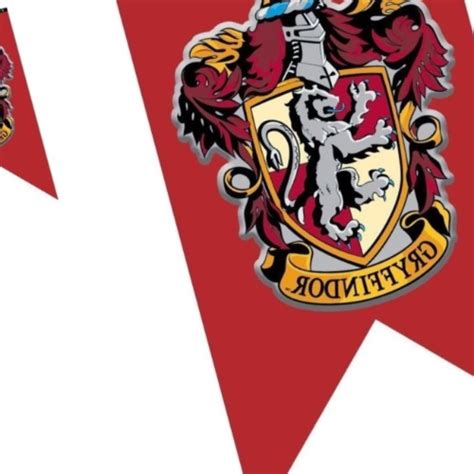 Bandera De Gryffindor Harry Potter Fanática Del Cine