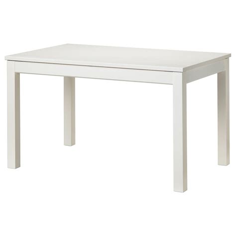 Laneberg White Extendable Table Ikea