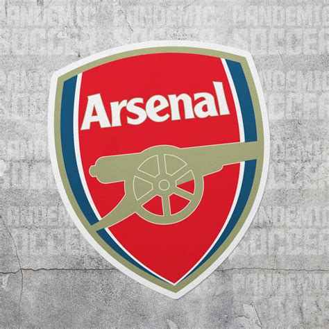 Arsenal FC Gunners England Color Vinyl Sticker Decal - Pandemic Soccer