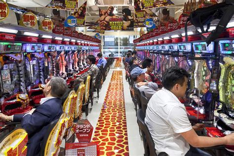 The Pachinko Machine Japans Cross Between A Slot Machine And Pinball