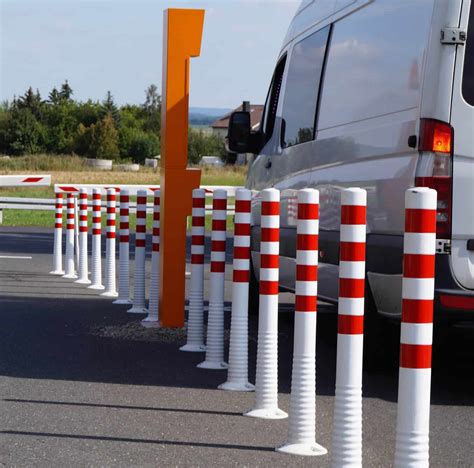 Flexible Bollards 1000mm High Safe Industrial