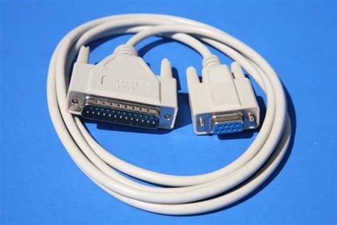 6ft Null Modem Cable Db9 F To Db25 M