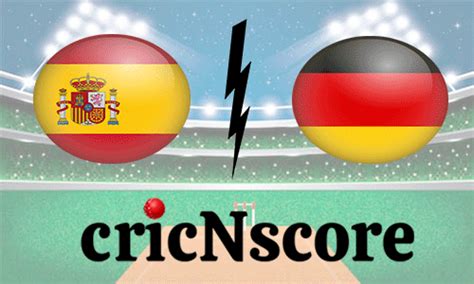 Spa Vs Ger Live Score Germany Tour Of Spain 2021