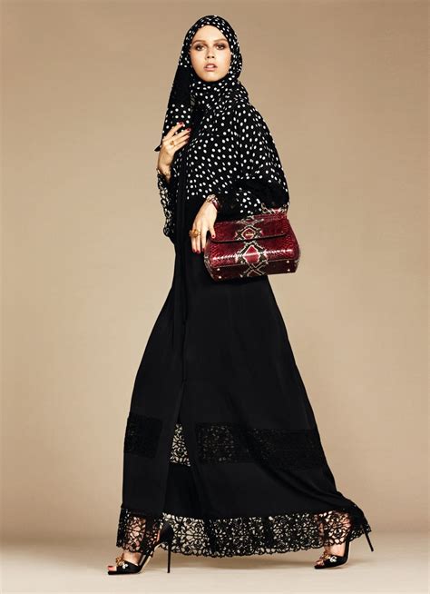 halal fashion dolce and gabbana launched its abaya collection for urban women the women s