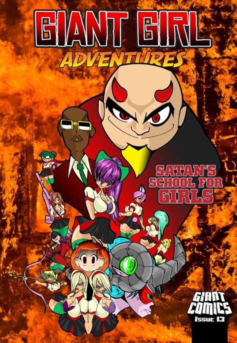 Issue 13 Cover Giant Girl Adventures