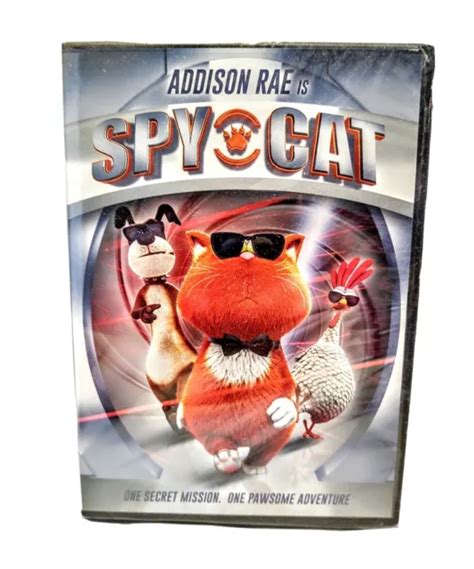 Addison Rae Is Spy Cat Dvd One Secret Mission Adventure Kids Movie