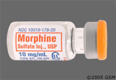 MSTC Paramedic Program / Morphine