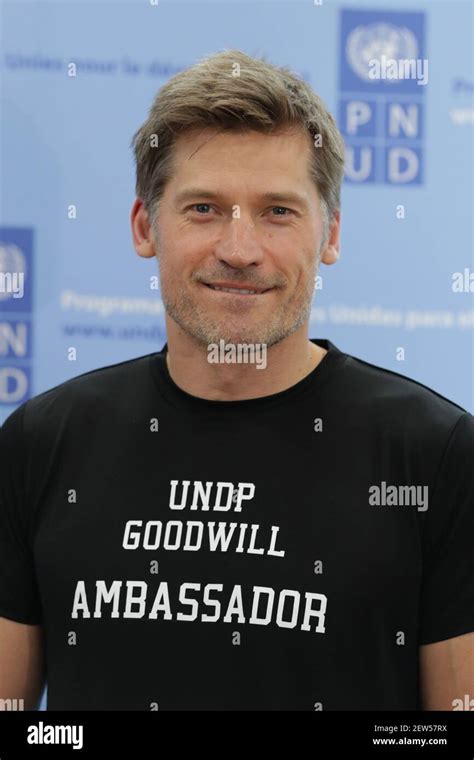 game of thrones star nikolaj coster waldau during the sdgs global goals world cup at brooklyn