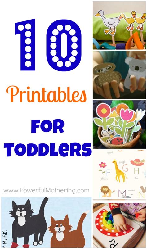 Free Printable Toddler Learning Sheets - Expectare Info
