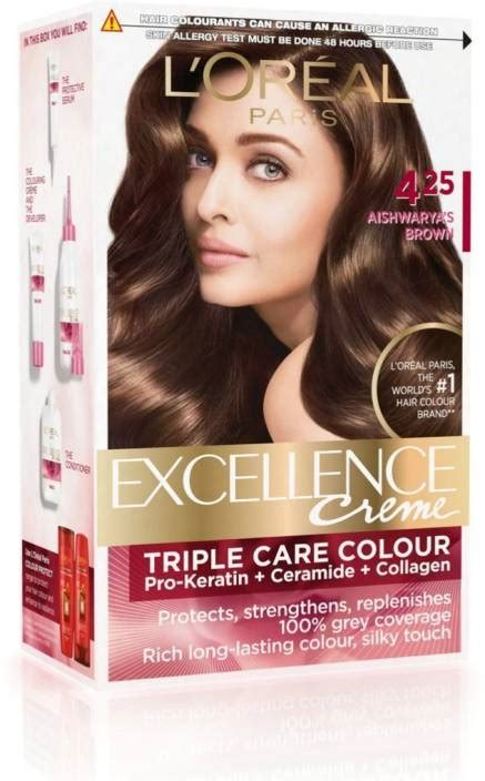 Loreal-Paris-Excellence-Creme-Aishwarya’s Brown | Cherry Basket