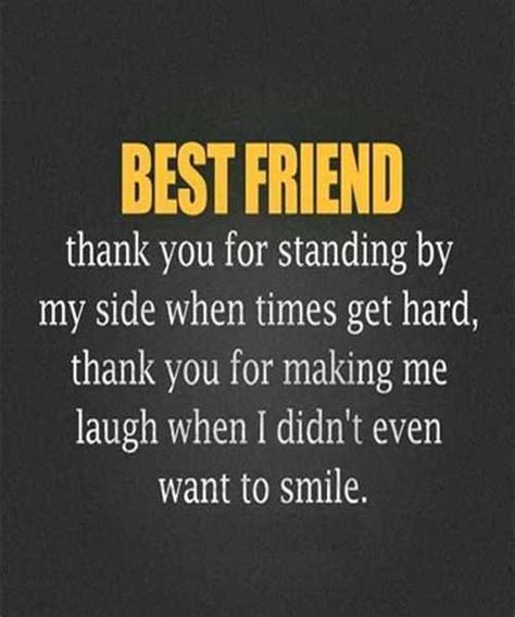 Perhaps you can't find the perfect quote or the right adjective to describe your friendship. Best friend forever quotes - Best friend thank you for ...