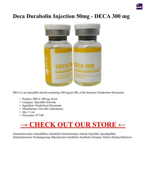 Deca Durabolin Injection 50mg Deca 300 Mg 1 Vial 10 Mlpdf Docdroid