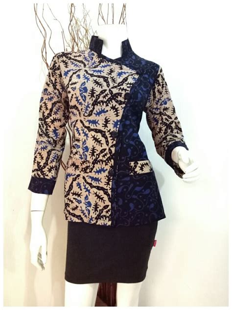 Model Baju Batik Kantor Homecare24