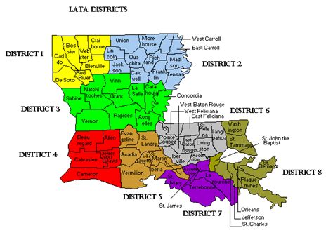 Louisiana School Districts Map Map Of Farmland Cave