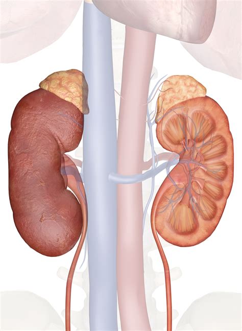 The gallbladder sits under the liver, along with parts of the pancreas and intestines. Kidneys - Anatomy Pictures and Information